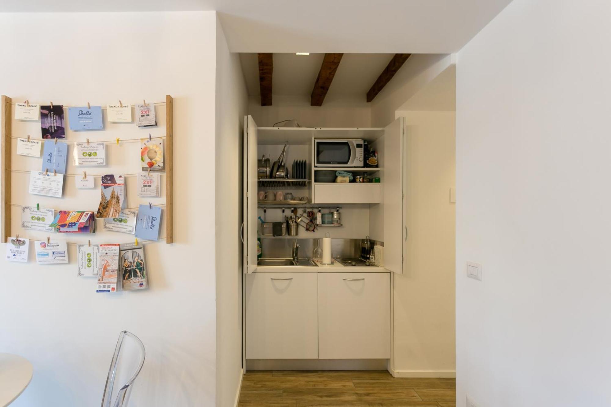 Navigli - Vigevano 45 & Casale 3A Studios Milán Pokoj fotografie