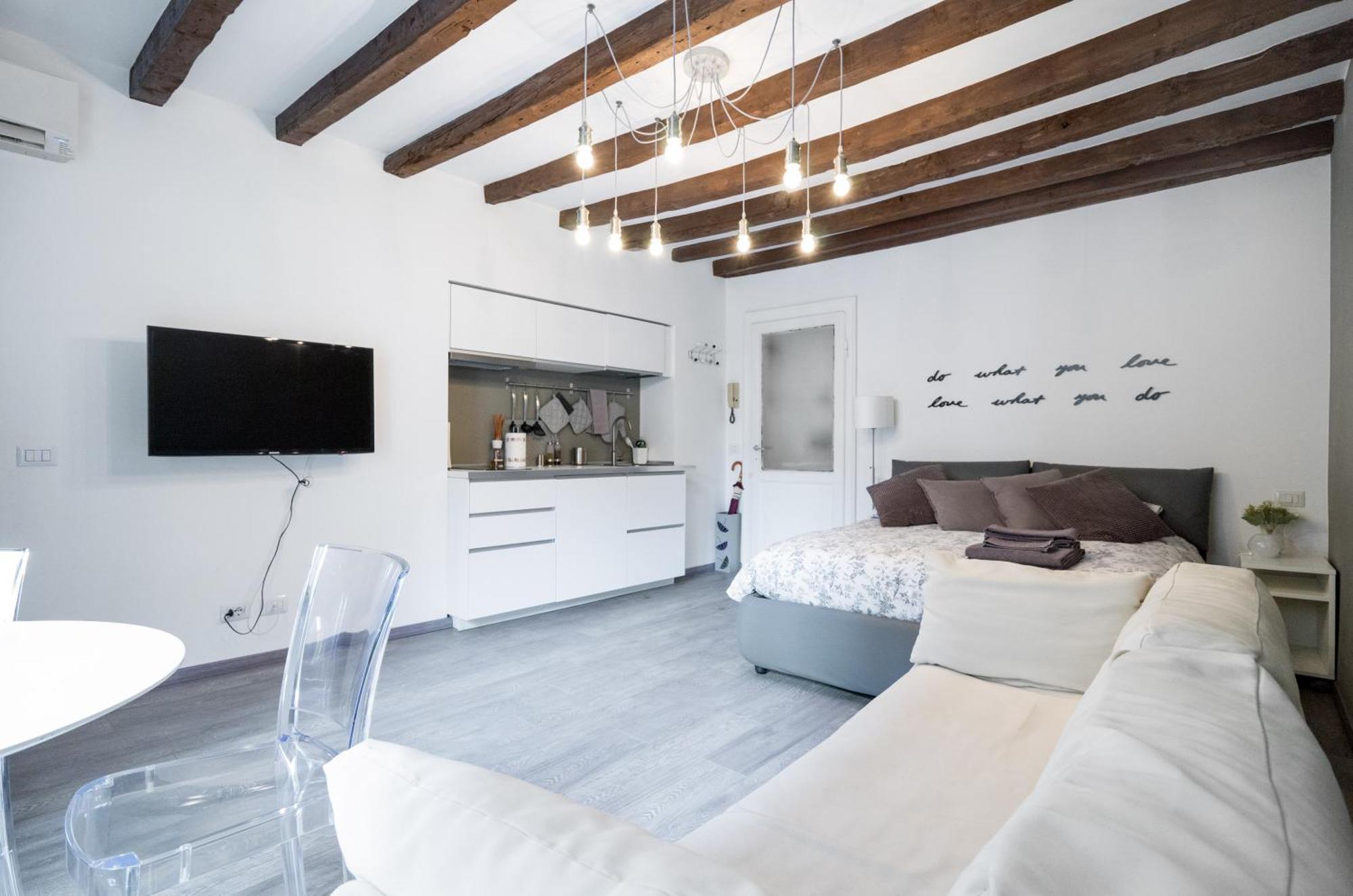 Navigli - Vigevano 45 & Casale 3A Studios Milán Pokoj fotografie